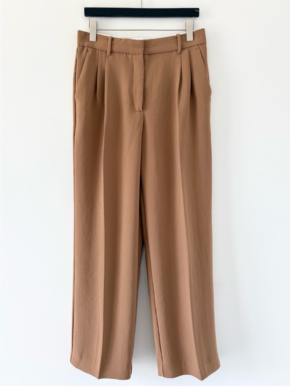 Aritzia Wilfred Effortless High-Waist Wide-Leg Pants